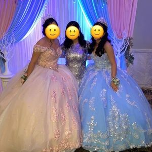 Selling two Quinceañera dresses for the price of one! $1000 for both or $650 ea